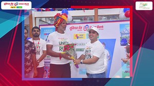 34K views · 627 reactions | The #UnityRun2022 has picked up the pace from Gwalior to Dholpur as Milind Soman completes the run of 63 km today. Check the glimpses of the event where fans interacted with Milind Soman & he also handed over the approvals to the loan beneficiaries. #AmritMahotsav #MilindKahaChalenxt? #UnionBankOfIndia Amrit Mahotsav Ministry of Culture, Government of India Department Of Financial Services, GOI | Union Bank of India | Facebook