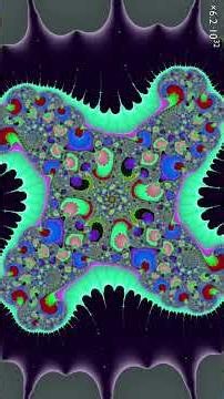 Falling Into the Rainbow Vortex#MandelbrotSet #RainbowVortex #fractaljourney #mandelbrotzoom
