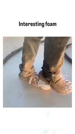 𝐂𝐋𝐈𝐏𝐓𝐑𝐈𝐗𝐈𝐎 on Instagram: "The video captures a construction worker applying spray polyurethane foam (SPF) insulation, which expands up to 60 times its liquid volume to seal gaps and improve energy efficiency in buildings, as shown by its rapid growth around a green bottle and wooden frames. Posted on January 23, 2026, the clip has exploded to 3.7 million views in two days, driven by its satisfying ASMR-style visuals of foam bubbling and hardening, a common viral trope on social media. 