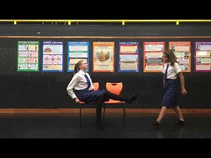 Y9 movement piece inspired by Frantic Assembly