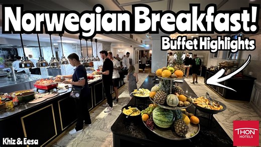 This Norwegian Breakfast Buffet Totally Surprised Us