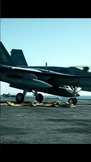 Arrestor Cable Snaps During Jet Landing on Aircraft Carrier 🚢💥