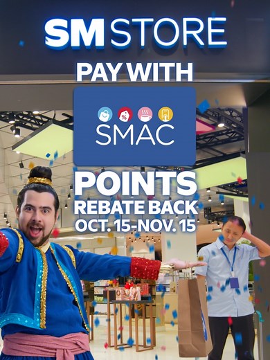 SM Store SMAC Points Rebate Promotion