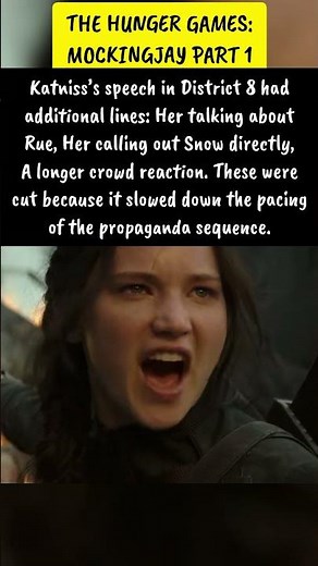 "If We Burn, You Burn With Us" – LONGER Cut Revealed! 🔥 (Mockingjay DELETED Scene) #thehungergames