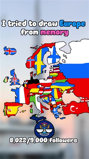 Draw Europe from Memory: Easy Europe Map Sketch Tutorial