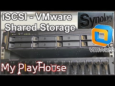How to setup iSCSI on Synology NAS & connect from VM-ware ESXi - 826