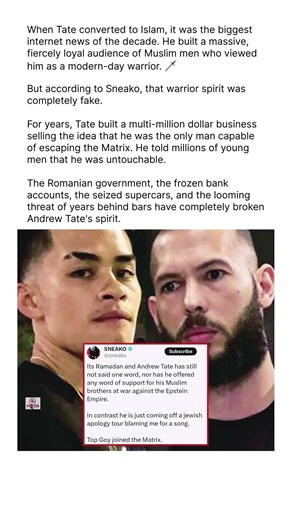 SNEAKO DESTROYS ANDREW TATE!