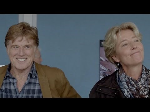 EXCLUSIVE: Watch Robert Redford and Emma Thompson Break Character in 'A Walk in the Woods' Gag Re…