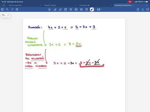 3.1 Resolución de ecuaciones de primer grado
