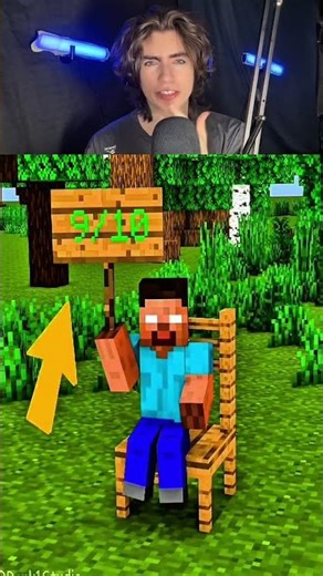Minecraft Herobrine vs Derp Challenge #minecraft