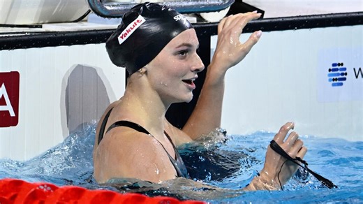 Summer McIntosh reflects on 'amazing swim' to establish new world record