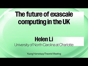 The future of exascale computing in the UK