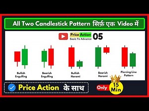 All Two Candlestick patterns in one video | Price Action Trading Episode 5 | Price Lesson Hindi