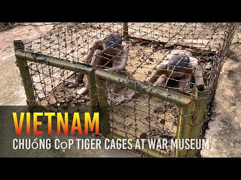Vietnam's Chuồng Cọp Tiger Cages at War Museum | Ho Chi Minh City, Vietnam