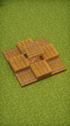 Minecraft Starter House Build Tutorial 🏠| Easy Survival Base Idea | #Minecraft