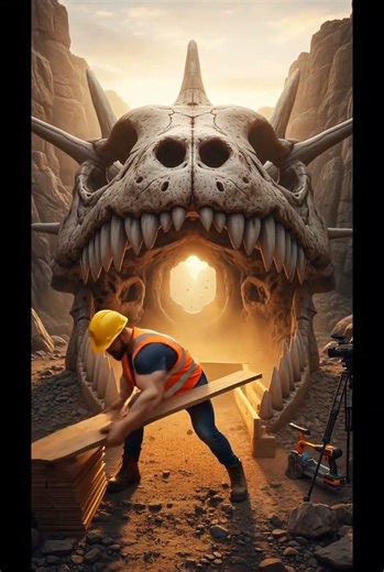 I Turned a GIANT Dragon Skull Into a Luxury Living Room 😱🐉