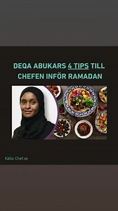 I år väntas ramadan börja på lördag och pågå till och med 8/4....