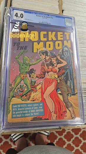 45 reactions | Some super cool #goldenagecomics featuring some very cool #scifiart back from #cgc #teamtardys #goldenage #sciencefiction #dellcomics #avoncomics #precode #precodehorror #precodesciencefiction #lcs #michigan #comicshop | Tardy's Collector's Corner | Facebook