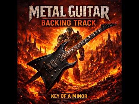 Metal Backing Track in A minor