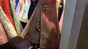 20 reactions · 3 comments | Eternal elegance. Does it get anymore regal than this fine ensemble by @Vraja Creations? The exceptional karigari & intense craftsmanship, makes this ensemble an imperial choice! #weddingdress #bridallehenga #bridal #lehenga #lehengacholi #weddinglehenga #designeehenga #vrajacreations | Vraja Creations: A House of Gopi Dresses / Gopi Skirts & Chaniya Choli | Facebook