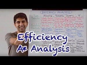 Y2 12) Efficiency - Detailed Analysis to get A*s & 7s