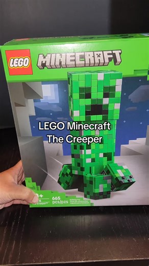 I really liked LEGO's The crepper. Decently priced and was a fun build. I enjoy tiling so this was great for me. #lego #minecraft #legotiktok