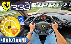 法拉利-488GTB 333KM极速试驾