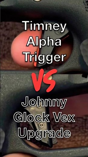 Timney Alpha Trigger vs Johnny Glock Vex Upgrade #tactical #gun #veteran #idpa #edc