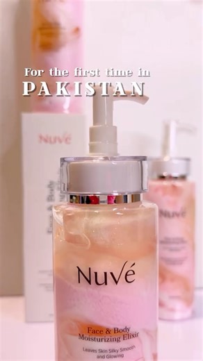 NUVÉ | Meet Pakistan’s first-ever Hybrid Face & Body Moisturizing Elixir – where the richness of a cream meets the freshness of a gel. -... | Instagram