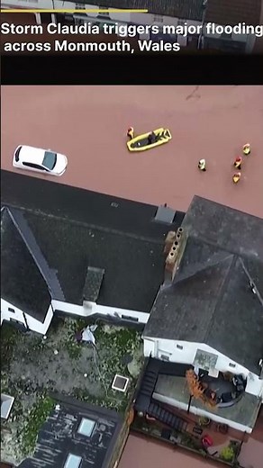 Major Incident in Monmouth: Drone Captures Unprecedented Flooding | DWS News | AC14