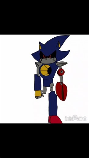 metal sonic del AU Metal Apocalypse #sonic #music #sonicthehedgehog #art #damage #apocalypse #art