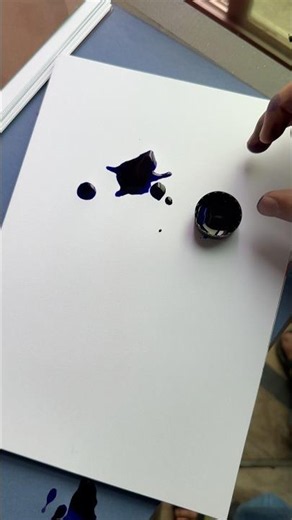 😳 Ink Throw style ,Allah name Arabic Calligraphy tutorial | ZC ❤️