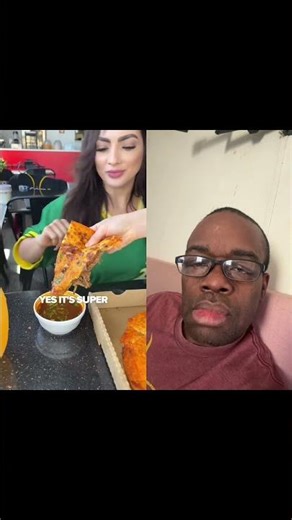 Would you like a helping hand eating pizza?