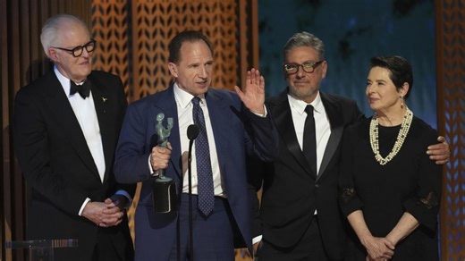 'Conclave' triumphs at SAG Awards and Timothée Chalamet wins for best actor