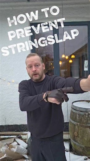 FREE ADVICE!! How to avoid stringslap? without an armguard. SHARE THE MESSAGE! 😉 | Scandinavian Archer