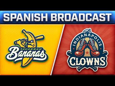 (Español) Savannah Bananas vs Indianapolis Clowns at Angel Stadium in Anaheim, CA (Game 2)