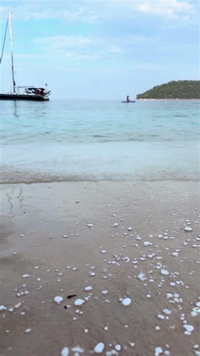 Saliara Beach, Thasos 🇬🇷 Greece’s Famous Marble Beach | Crystal Clear Water 4K