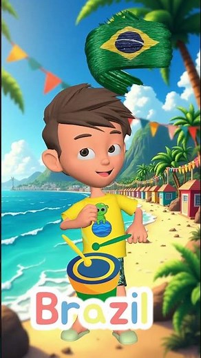 Where Are You From 🌎 Kids Around the World Song!