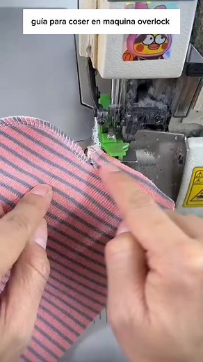 109K views · 1.4K reactions | Guía para coser en maquina overlock para principiantes. #elmundodelacostura #coser #costura | El mundo de la costura | Facebook