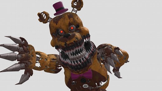 FNAF Help Wanted | Nightmare Fredbear - Download Free 3D model by Xoffly