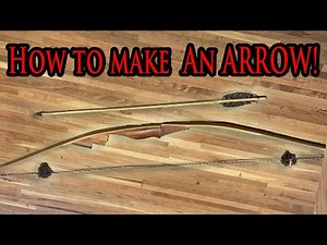 How to make a FLINT ARROWHEAD tipped ARROW! Modern tools: (Simple Guide)