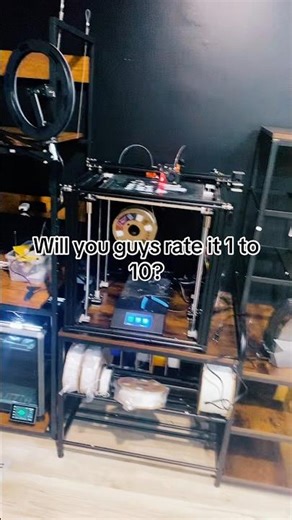 ￼New 3d printer setup!😤#3DPrinting#Viral #new #SetUp