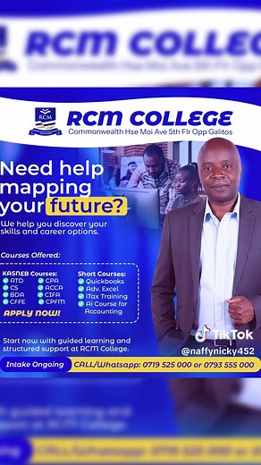 RCM College CPA: Vile Mnavuruga hadi Students Wanaelewa