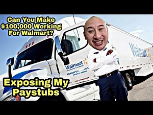 How Much Do Walmart Truck Drivers Really Make | TheAsianMaiShow