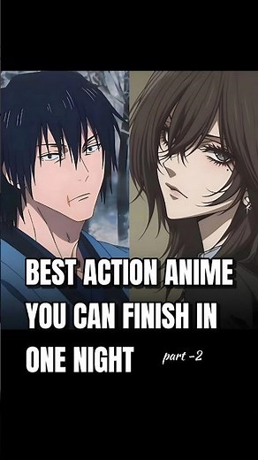 Best Action Anime You Can Finish in One Night #anime #animeedit