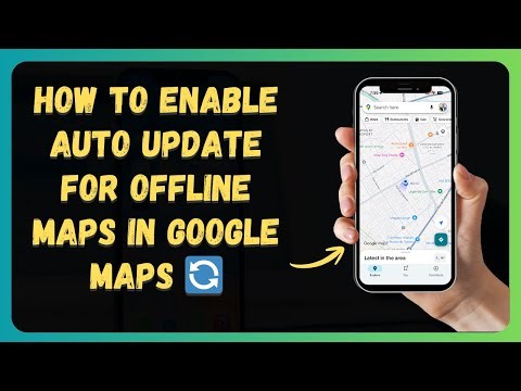 How to Enable Auto Update for Offline Maps in Google Maps 🔄 Step by Step