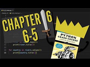 Python Crash Course: Chapter 6 | Try It Yourself 6-5 | Beginner Python Problem Walkthrough!