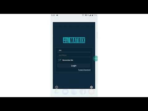 Attendance Marking with Matrix Mobile Application