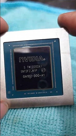 RTX 3090 Gpu Chip Reballing Process #nvidia #pc #gpu #rtx #hardware #pcgaming