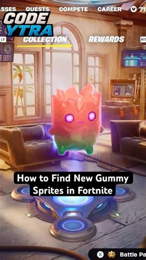 How to Find New GUMMY SPRITES in Fortnite!